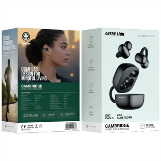 Green Lion Cambridge Wireless Earbuds – 11mm Speaker IPX4