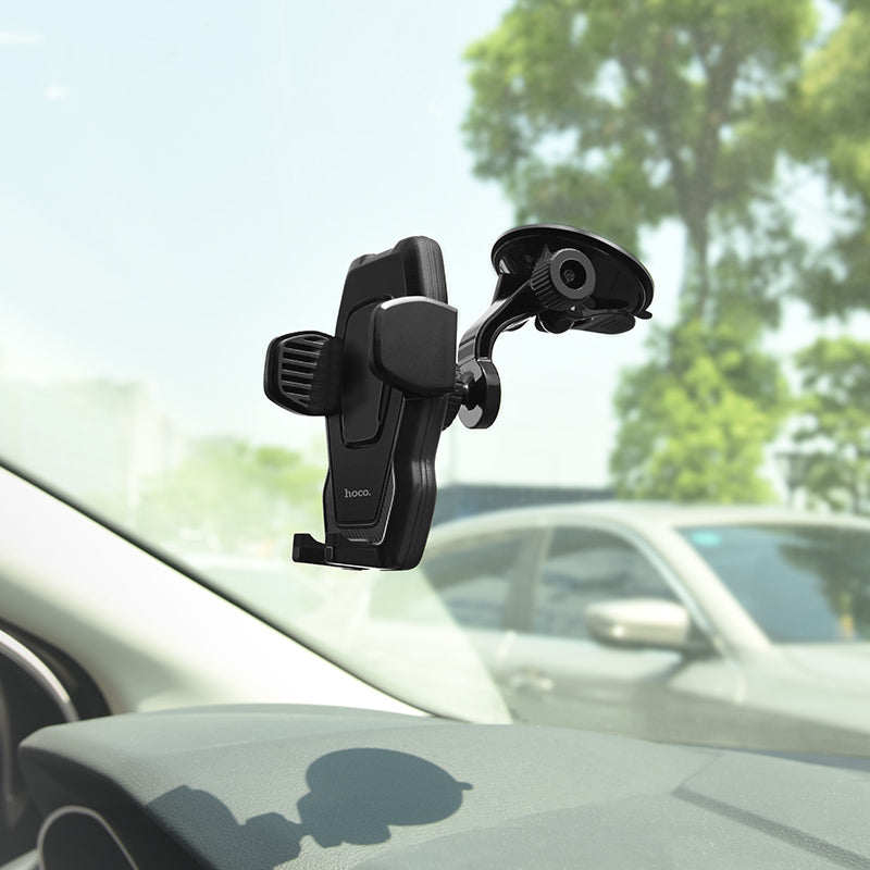 HOCO CA31 Cool Run Car Holder – Suction Mount Phone Stand
