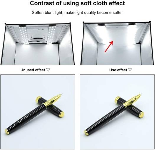 PULUZ 24″ / 60cm Portable LED Photo Studio Box – PU5060UK