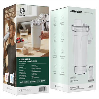 Green Lion Canister Vacuum Tumbler GNCAN590MVWH
