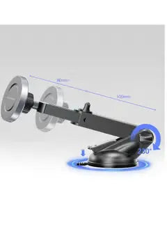 Earldom Mag-Safe Car Holder EH211 - Magnetic Phone Mount for Dashboard & Vent - Saif Al Najmi Kw
