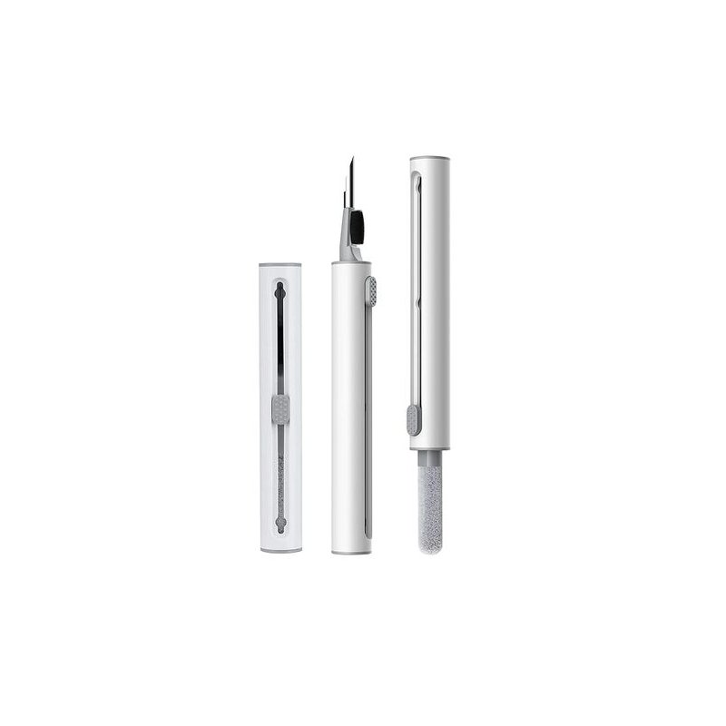 Earldom ET-T03 Earbuds Cleaning Pen – Multi-Tool for AirPods (White)
