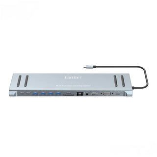 Earldom ET - W28 14 - in - 1 USB - C Hub - Saif Al Najmi KwUSB HubEarldomSaif Al Najmi KwEarldom ET - W28 14 - in - 1 USB - C Hub