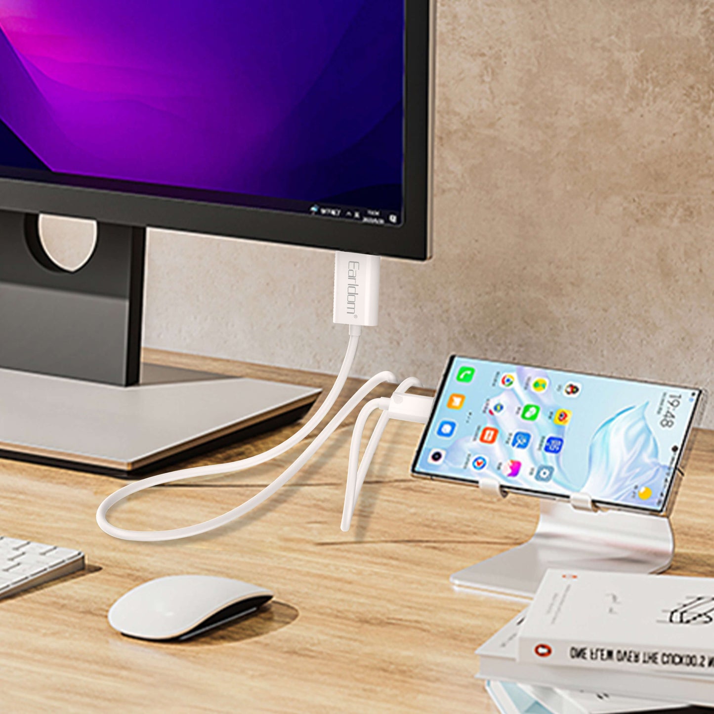 Earldom USB-C to HDMI Cable – 4K@60Hz, 2M, ET-W32