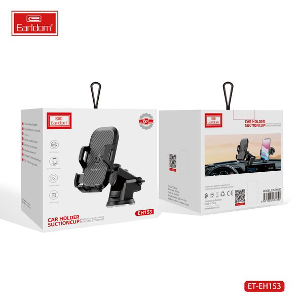 Earldom ET-EH153 Car Phone Holder – Suction Cup Mount