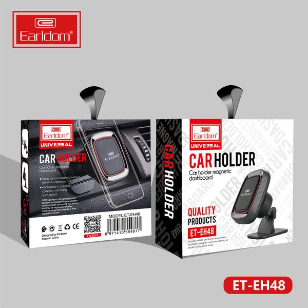 Earldom ET-EH48 Magnetic Car Holder – Universal Dashboard Mount