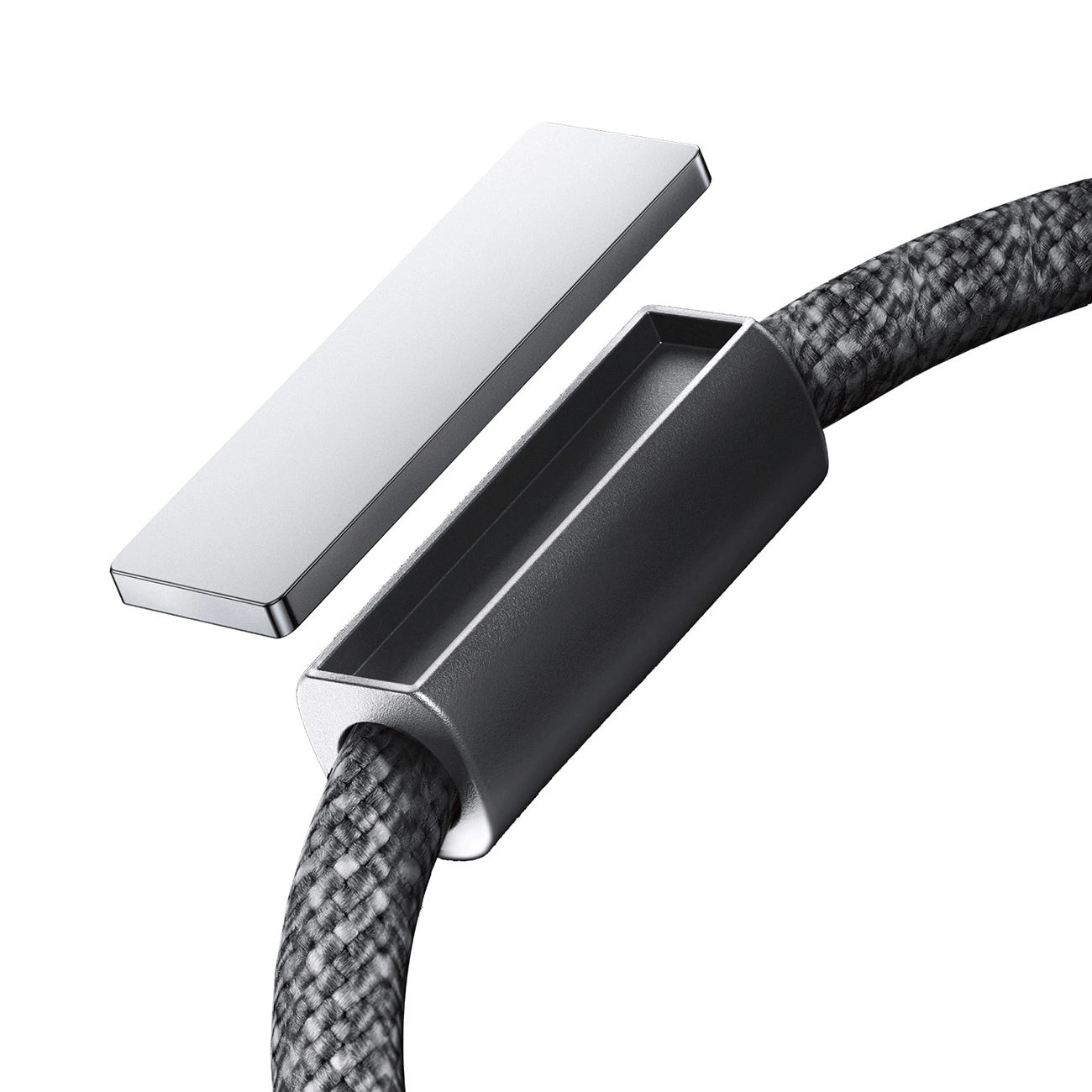 Joyroom S-A50 Unlimited Series 3A USB-A to USB-C Cable with Magnetic Organizer – 1.2m, Gray