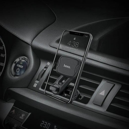 HOCO CA68 Double Air Outlet Magnetic Car Holder – Dual Vent Phone Mount
