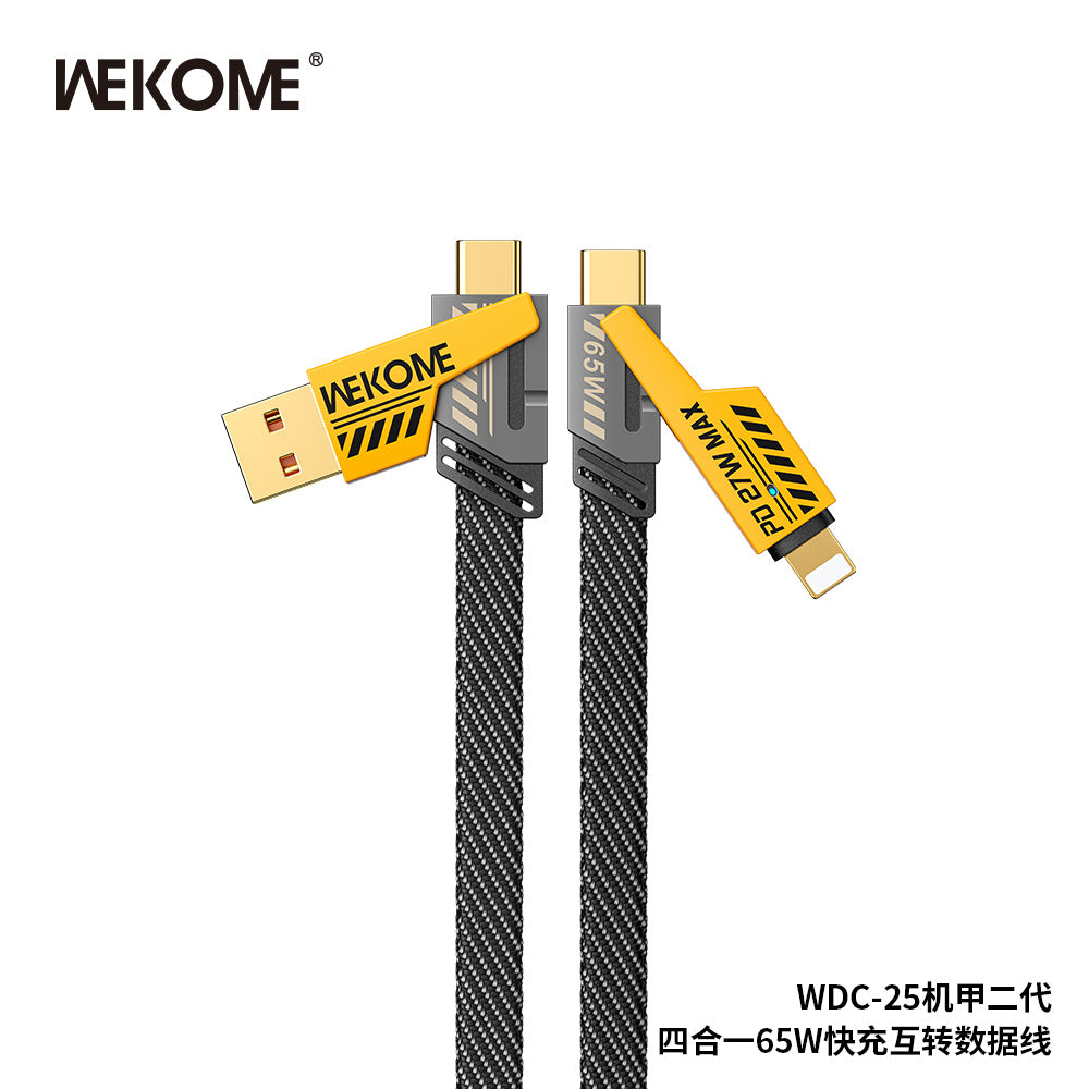 WEKOME WDC-25 Charging Cable - Fast Charging, Durable and High-Quality Cable - Saif Al Najmi Kw