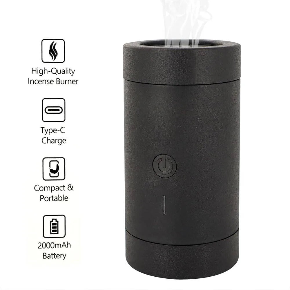 MEDKHAN BK-33 Portable Electronic Incense Burner USB Rechargeable