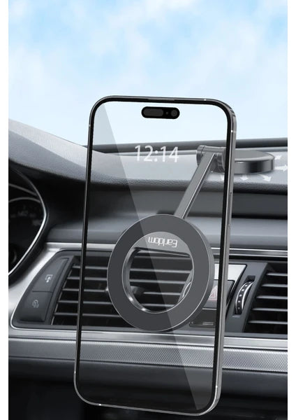 Earldom ET-EH316 Magnetic Foldable Phone Stand – 360° Adjustable Metal Base