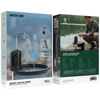 Green Lion Smart Water Pump with Oxygenation Mode Black - Saif Al Najmi KwgadgetsGreen LionSaif Al Najmi KwGreen Lion Smart Water Pump with Oxygenation Mode Black