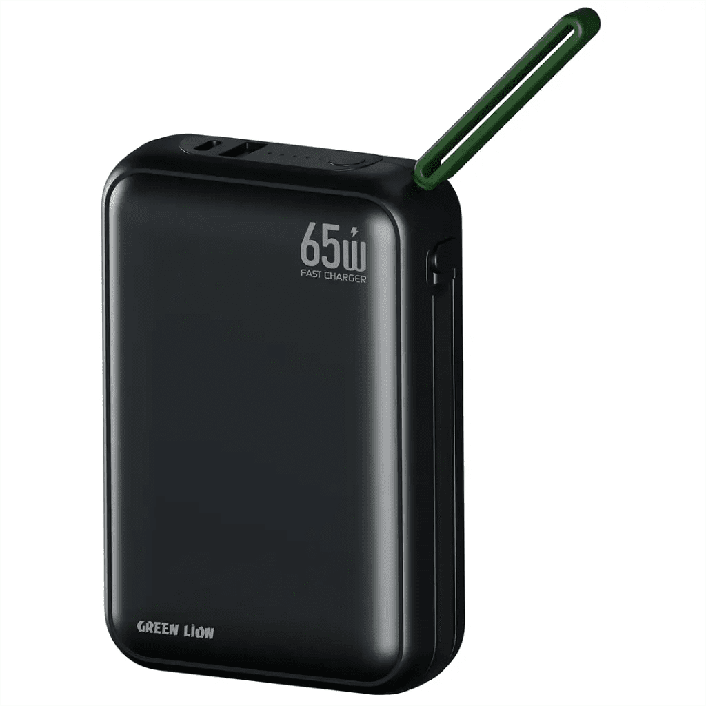 Green Lion Soho 20000mAh Power Bank 65W - Black - Saif Al Najmi KwPower BankGreen LionSaif Al Najmi KwGreen Lion Soho 20000mAh Power Bank - Black - Saif Al Najmi Kw