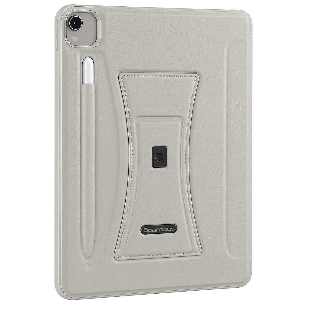 APPLE Premium Leather iPad Case with Kickstand & Apple Pencil Holder – Multiple Colors