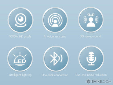 Cyber Smart Bluetooth Bike Helmet - Video & Still Camera with AI Assist Functions - Saif Al Najmi Kw