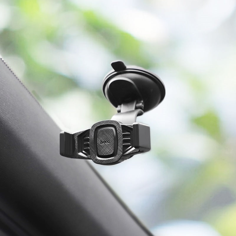 HOCO CA40 Refined Car Holder – Suction Cup Dashboard & Windshield Mount