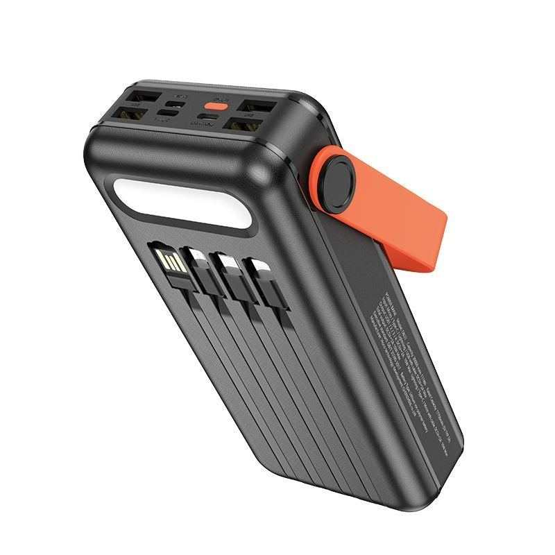 Hoco DB33 Plus Solar Power Bank with Cables 22.5W - Saif Al Najmi Kw