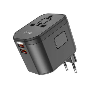 Hoco DC44 PD20W Three Ports Fast Universal Travel Conversion Wall Charger - Saif Al Najmi KwChargersHocoSaif Al Najmi KwHOCO DC44131388Hoco DC44 PD20W Three Ports Fast Universal Travel Conversion Wall Charger - Saif Al Najmi Kw
