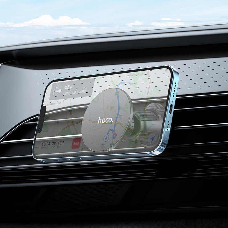 HOCO H12 Fine Jade Car Holder – Air Vent Mount with Gravity Clamp