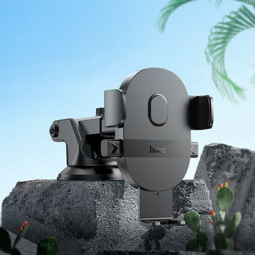 HOCO H19 Mighty Car Holder – Dashboard Mount with Suction Base