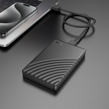 Hoco HB46 USB3.0 2.5-inch SATA hard drive enclosure sliding cover - Saif Al Najmi Kw