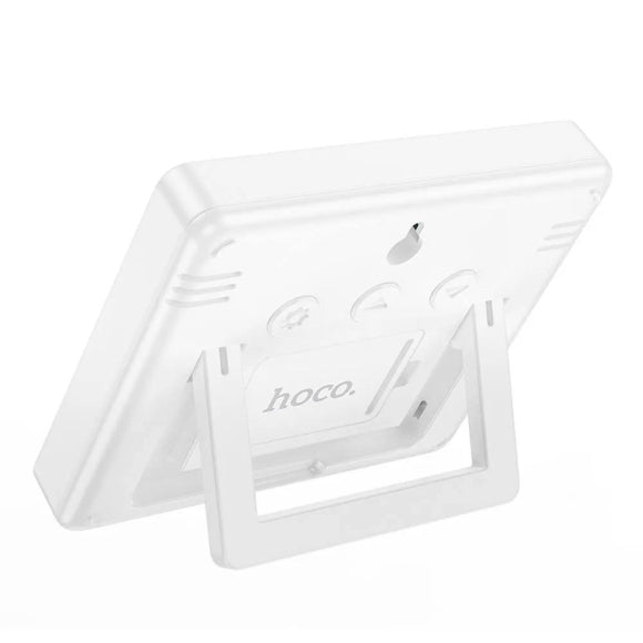 Hoco HX41 Hygrothermometer - White, Compact and Accurate Temperature & Humidity Meter (77x68x12mm) - Saif Al Najmi KwgadgetsHocoSaif Al Najmi KwHoco HX41 Hygrothermometer - White, Compact and Accurate Temperature & Humidity Meter (77x68x12mm) - Saif Al Najmi Kw