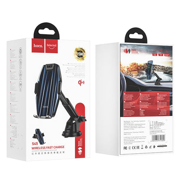 Hoco S45 Energia Car Wireless Charger – Dashboard & Air Vent Mount