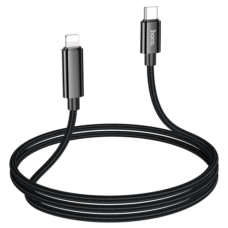 Hoco U125 Benefit PD charging data cable with display iP 1.2M - Saif Al Najmi Kw