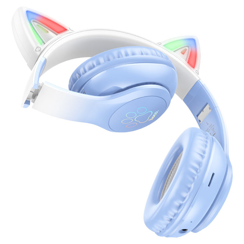 Hoco W42 Cat Ears Wireless Wired Headphones