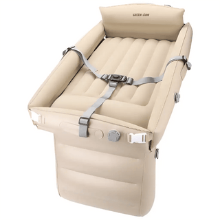 Inflatable Toddler Travel Bed Portable Kids Mattress Green Lion - Beige - Saif Al Najmi KwgadgetsGreen LionSaif Al Najmi KwInflatable Toddler Travel Bed Portable Kids Mattress Green Lion - Beige