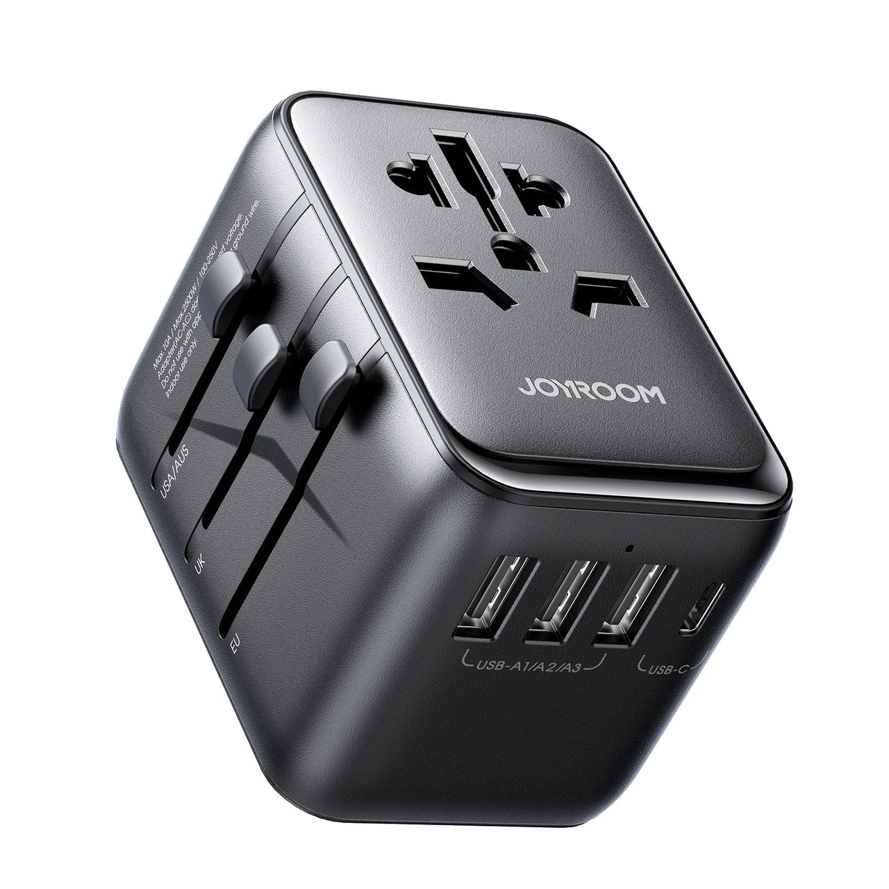 Joyroom JR - TCW02 Universal Travel Adapter – All - in - One Plug Converter 65w - Saif Al Najmi KwConversion AdapterJOYROOMSaif Al Najmi KwJOYROOM JR - TCW02 Universal Travel Adapter - Saif Al Najmi Kw