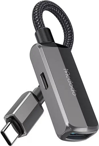 Mcdodo CA - 2830 OTG 2 - in - 1 Converter USB - C to USB - C + USB - A - Saif Al Najmi KwOTG / ConnectorsMcdodoSaif Al Najmi KwCA-2830Mcdodo CA - 2830 OTG 2 - in - 1 Converter USB - C to USB - C + USB - A - Saif Al Najmi Kw