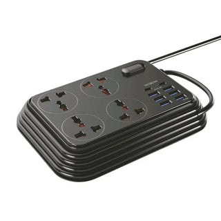Moxom MX - ST06 Power Extension 2500W - Saif Al Najmi KwExtension Power SocketMOXOMSaif Al Najmi KwMX-ST06MX-ST06BlackMoxom MX - ST06 Power Extension 2500W - Saif Al Najmi Kw