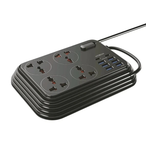 Moxom MX - ST06 Power Extension 2500W - Saif Al Najmi KwExtension Power SocketMOXOMSaif Al Najmi KwMX-ST06MX-ST06BlackMoxom MX - ST06 Power Extension 2500W - Saif Al Najmi Kw