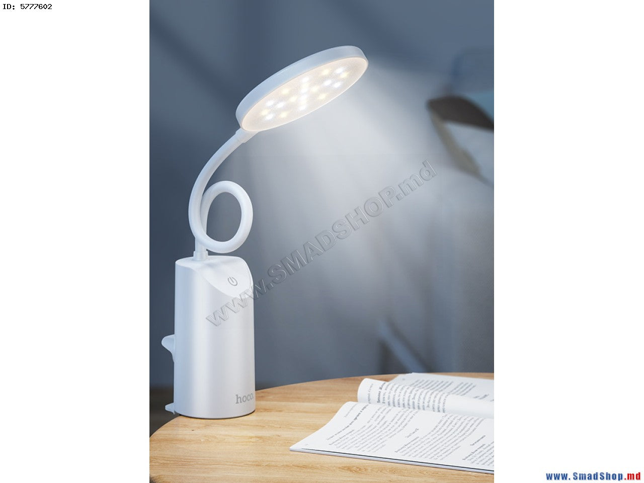 Hoco HX10 Clamp Desk Lamp – Adjustable Brightness Light