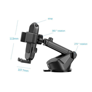 Earldom ET-EH264 Car Phone Holder – Suction Cup Mount