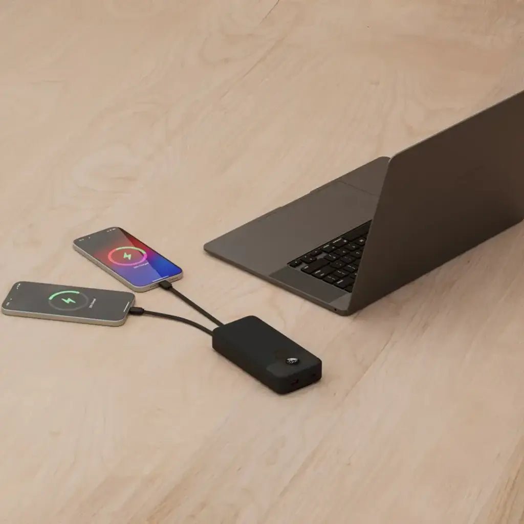 Porodo 20000mAh Powerbank with Integrated Cable - Saif Al Najmi KwPowerbankPorodoSaif Al Najmi KwPorodo 20000mAh Powerbank with Integrated Cable