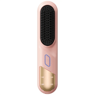 Porodo Cordless Hair Straightening Comb Portable Brush Pink - Saif Al Najmi KwWomens GroomingPorodoSaif Al Najmi KwPorodo Cordless Hair Straightening Comb Portable Brush Pink