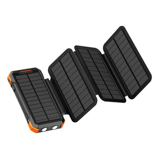 Porodo Power Bank 20000mAh 4 - Panel Solar - Black - Saif Al Najmi KwSolar Power BankPorodoSaif Al Najmi KwPorodo Power Bank 20000mAh 4 - Panel Solar - Black - Saif Al Najmi Kw