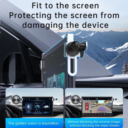 MagSafe Car Stand P11S - Magnetic Wireless Charging Mount for iPhone - Saif Al Najmi Kw