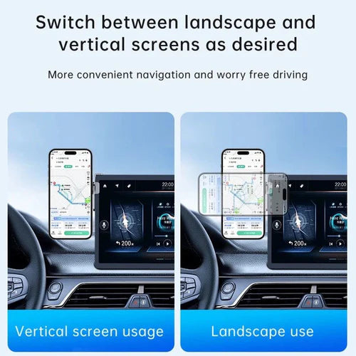 MagSafe Car Stand P11S - Magnetic Wireless Charging Mount for iPhone - Saif Al Najmi Kw