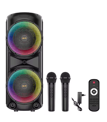 SING E ZQS - 12206 Tower Party Speaker – 40W Dual Bass, RGB Lighting - Saif Al Najmi KwSpeakerSING - ESaif Al Najmi KwSING E ZQS - 12206 Tower Party Speaker – 40W Dual Bass, RGB Lighting