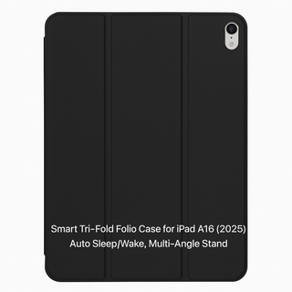 Smart Tri - Fold Folio Case for HUAWEI MatePad SE 11 – Magnetic Cover & Stand - Saif Al Najmi KwIPAD COVERSSaif Al Najmi KwSaif Al Najmi KwBlackSmart Tri - Fold Folio Case for HUAWEI MatePad SE 11 – Magnetic Cover & Stand