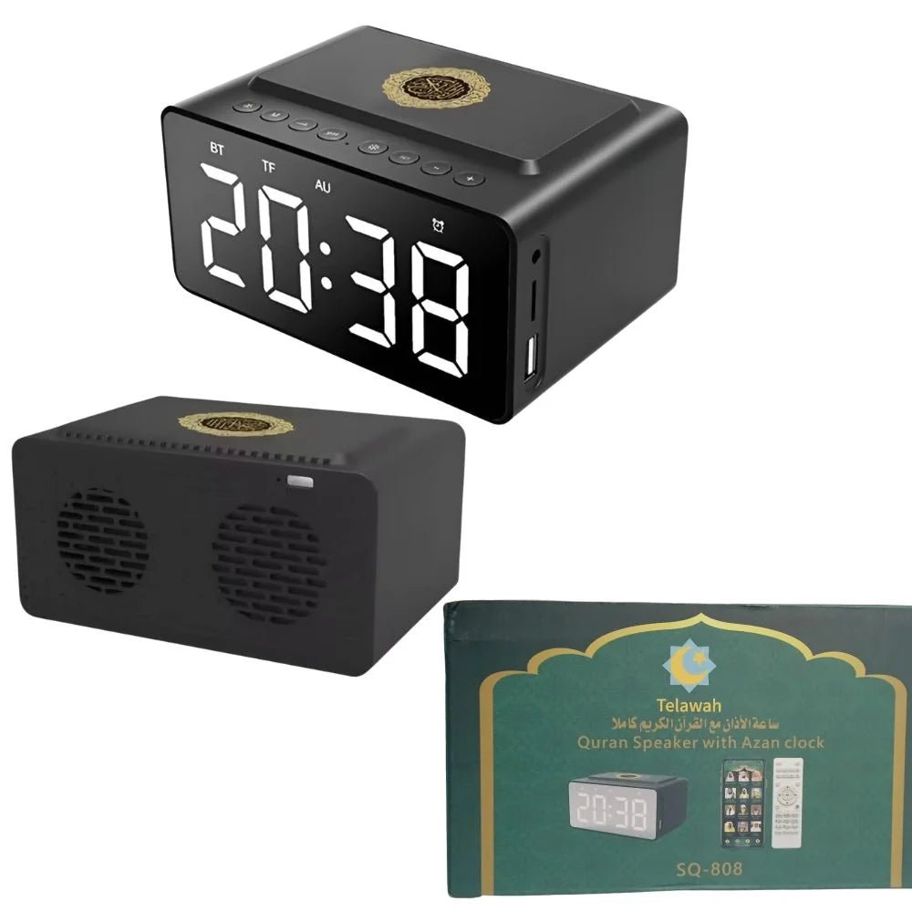 SQ - 808 Quran Speaker Azan Clock - Saif Al Najmi KwQuran SpeakerSaif Al Najmi KwSaif Al Najmi KwSQ - 808 Quran Speaker Azan Clock