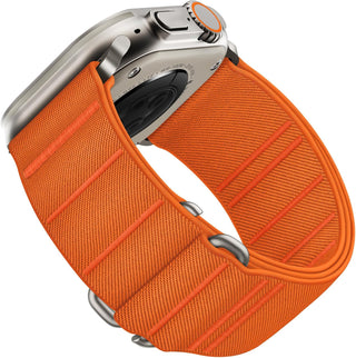 Suitisbest Stretchy Nylon Sport Loop Strap for Apple Watch – S - Hook Band (All Sizes & Series) "B" Quality - Saif Al Najmi KwBELTS WATCHSaif Al NajmiSaif Al Najmi KwOrange49/46/45/44Suitisbest Stretchy Nylon Sport Loop Strap for Apple Watch – S - Hook Band (All Sizes & Series) "B" Quality