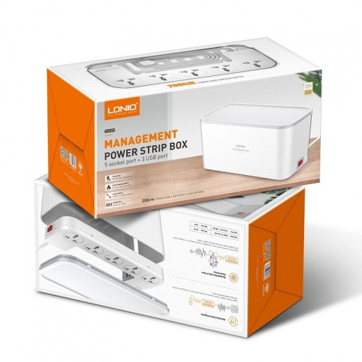 LDNIO Management Power Strip Box SN5311 - Saif Al Najmi Kw