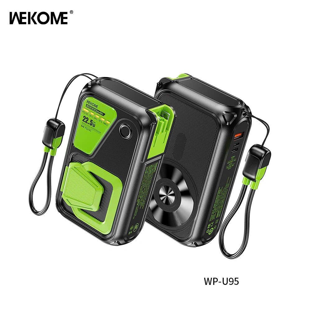 WEKOME WP - U95 – Cyberpunk Mecha Style Power Bank (20000mAh) - Saif Al Najmi KwPower BankswekomeSaif Al Najmi KwBlackWEKOME WP - U95 – Cyberpunk Mecha Style Power Bank (20000mAh)