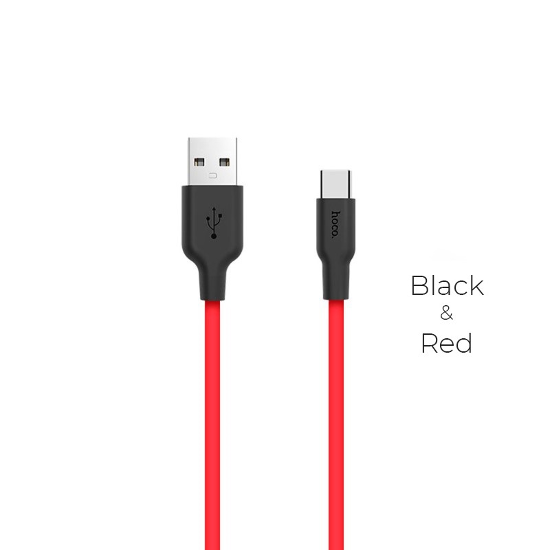 Hoco X21 Silicone type-c charging cable 1M - Saif Al Najmi Kw