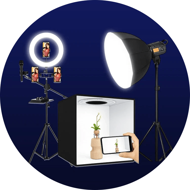 PROFESSIONAL PHOTOGRAPHY LIGHTS - Saif Al Najmi Kw