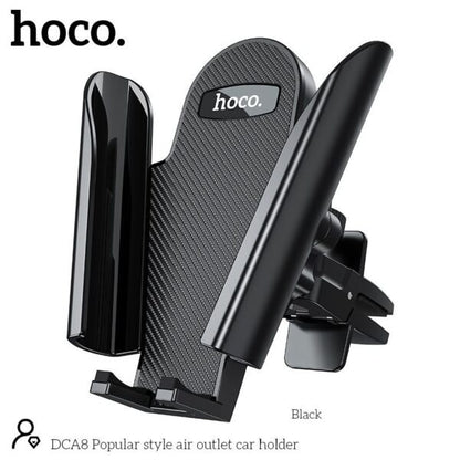 Hoco DCA8 Popular Style Air Outlet Phone Holder - Saif Al Najmi Kw